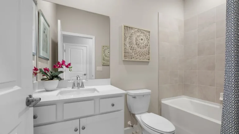 The third full bath — the feature most plans this size skip in the Trevi at Valencia Golf & Country Club, Naples FL